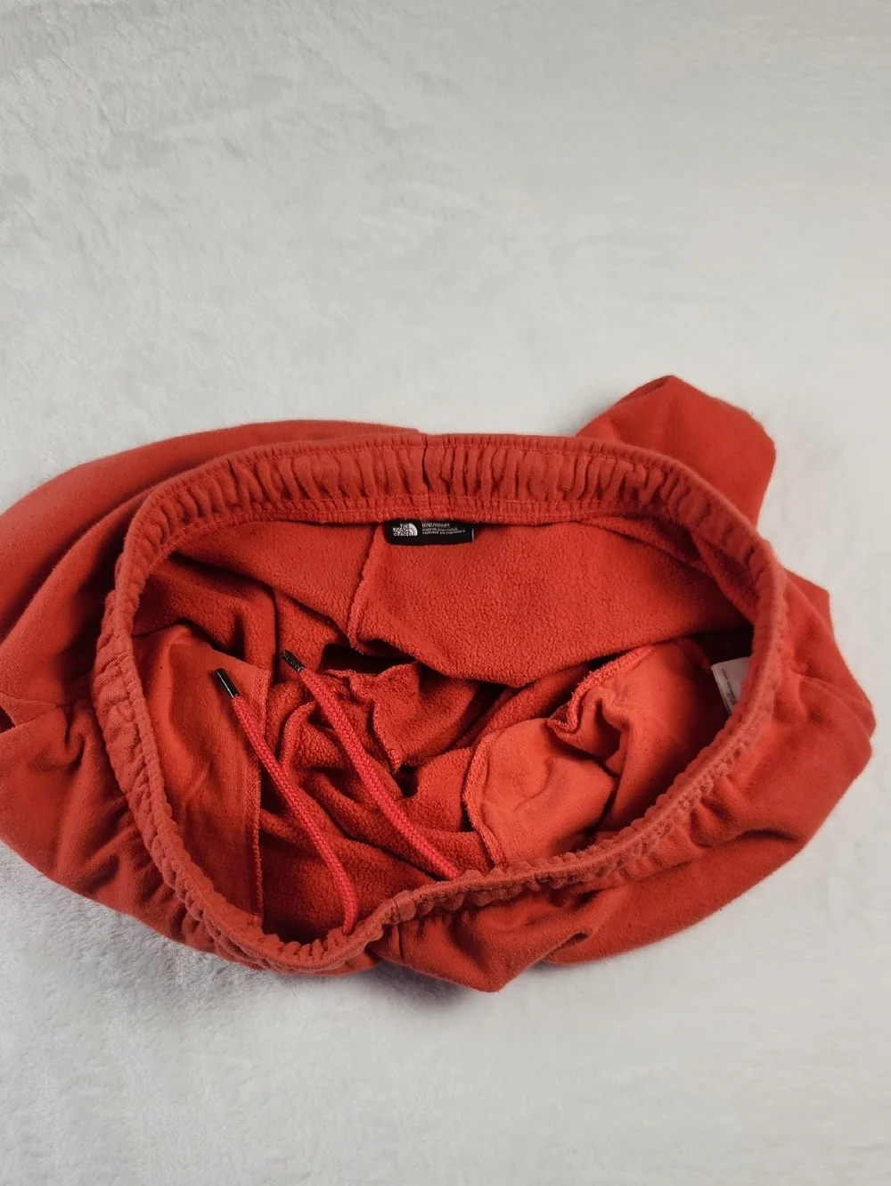 The North Face Men's Box NSE Cotton Fleece Shorts In Rusted Bronze Red Orange L‎